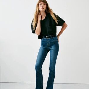 SPANX Blue Flare Women's Jeans